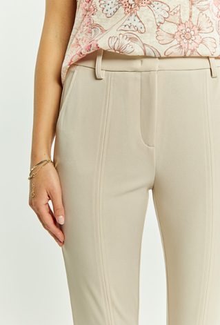 Spodnie damskie z krótkimi rozcięciami