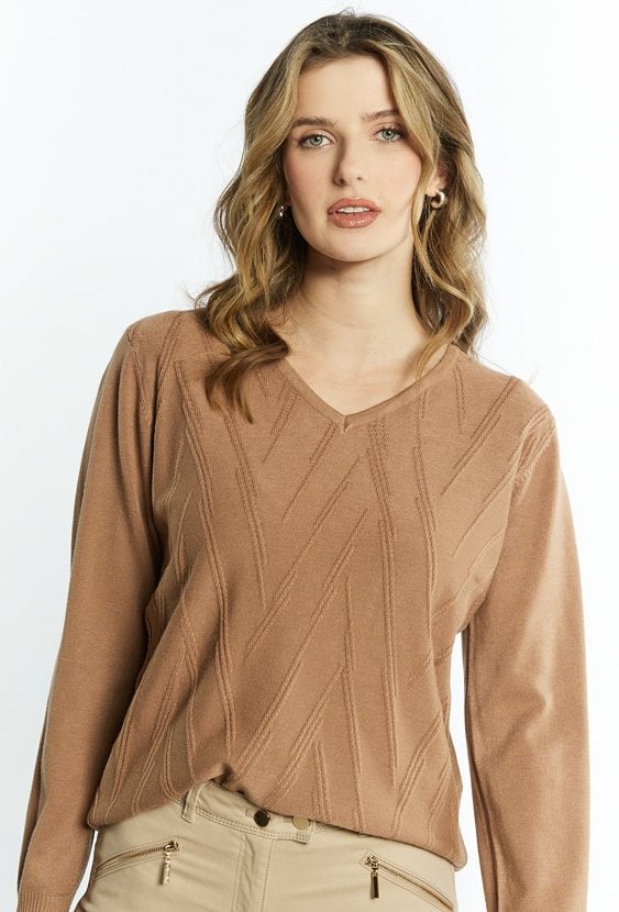 Sweter damski z wiskozy