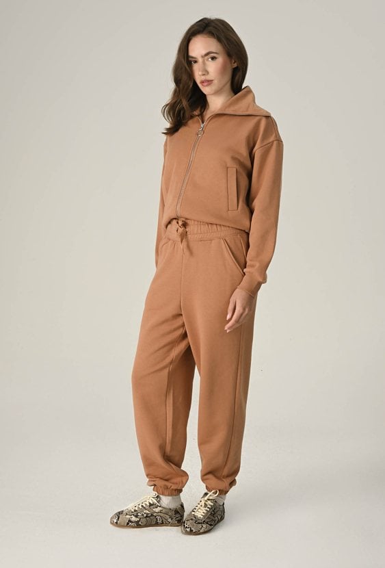 Bluza z wysokim kołnierzem