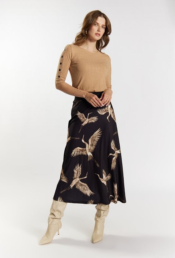 Bluzka z ozdobnymi guzikami