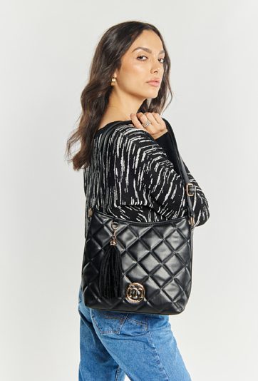 Torba damska z frędzlami