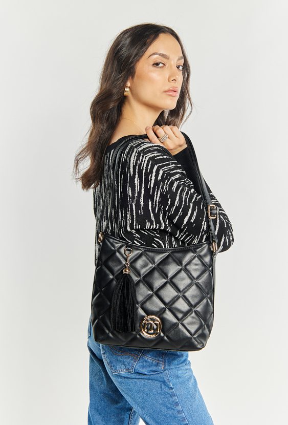 Torba damska z frędzlami