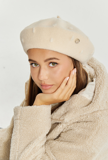 Elegancki beret damski