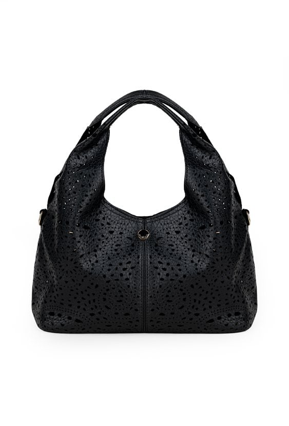 Torba z ażurowym wzorem