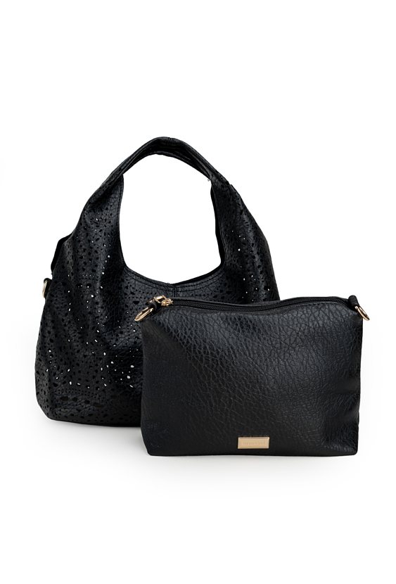 Torba z ażurowym wzorem