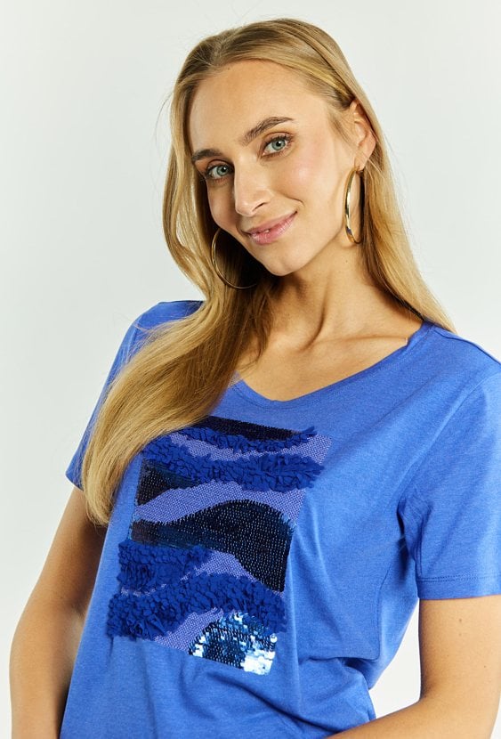 T-shirt damski z nadrukiem