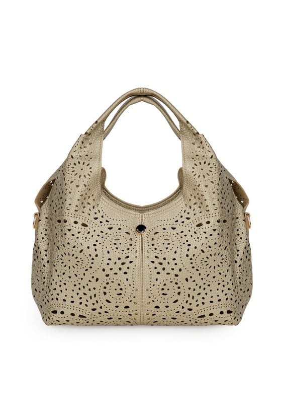 Torba z ażurowym wzorem