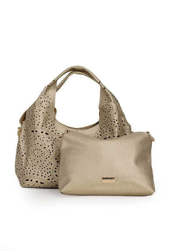 Torba z ażurowym wzorem