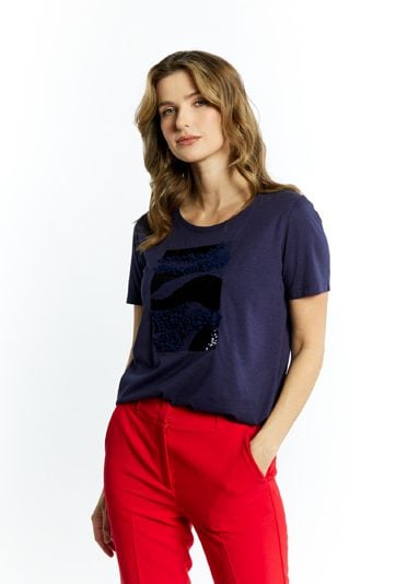 T-shirt damski z nadrukiem