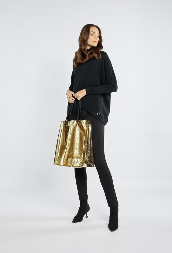 Duża torba damska z logo