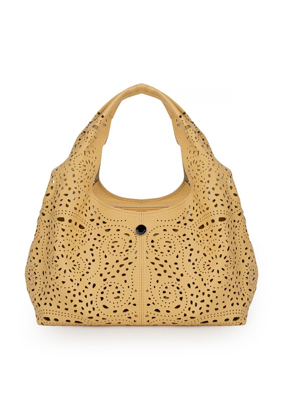 Torba z ażurowym wzorem