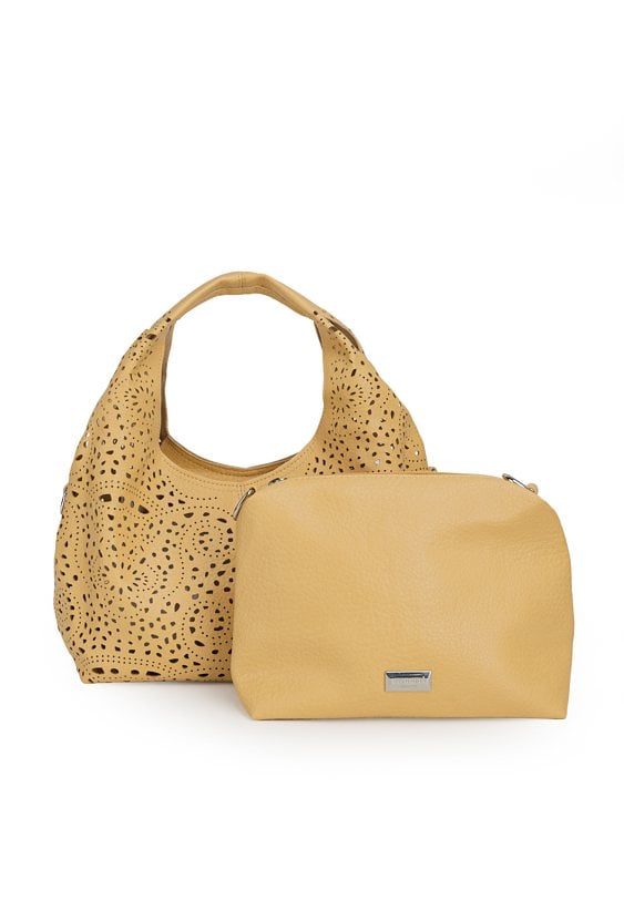 Torba z ażurowym wzorem