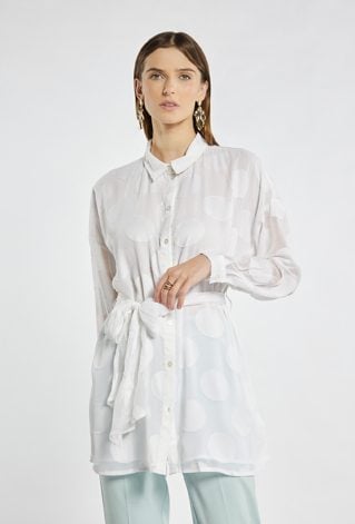 Koszula z wzorem w kropki