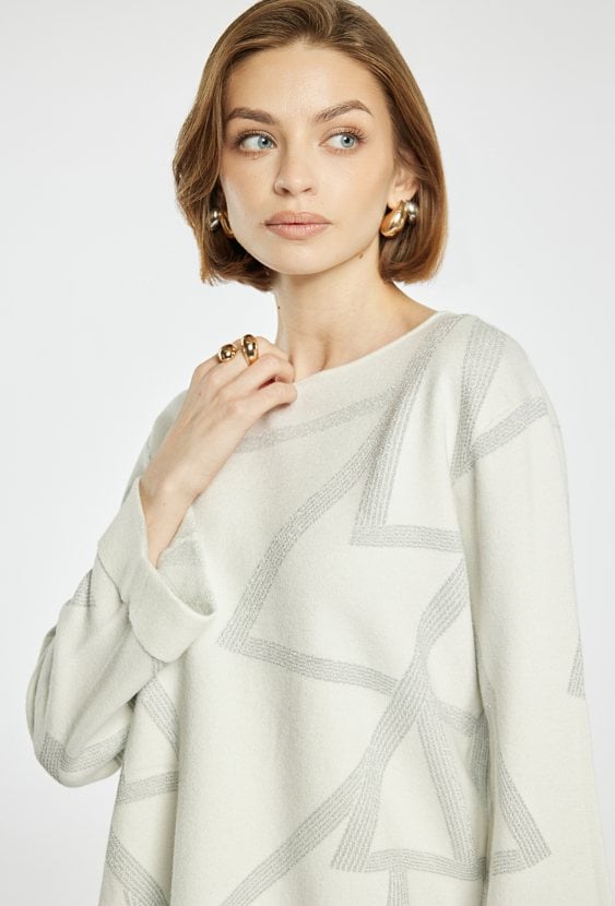 Sweter damski z wiskozą