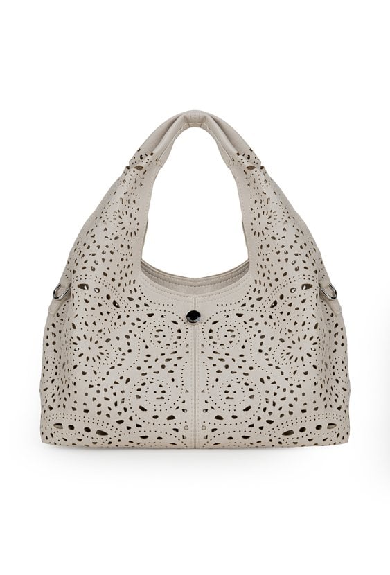 Torba z ażurowym wzorem