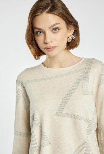 Sweter damski z wiskozą