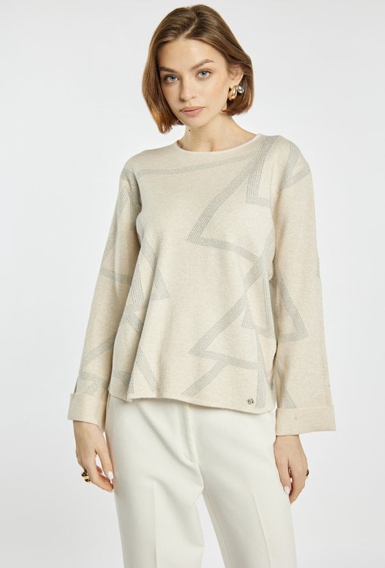 Sweter damski z wiskozą
