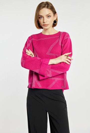 Sweter damski z wiskozą