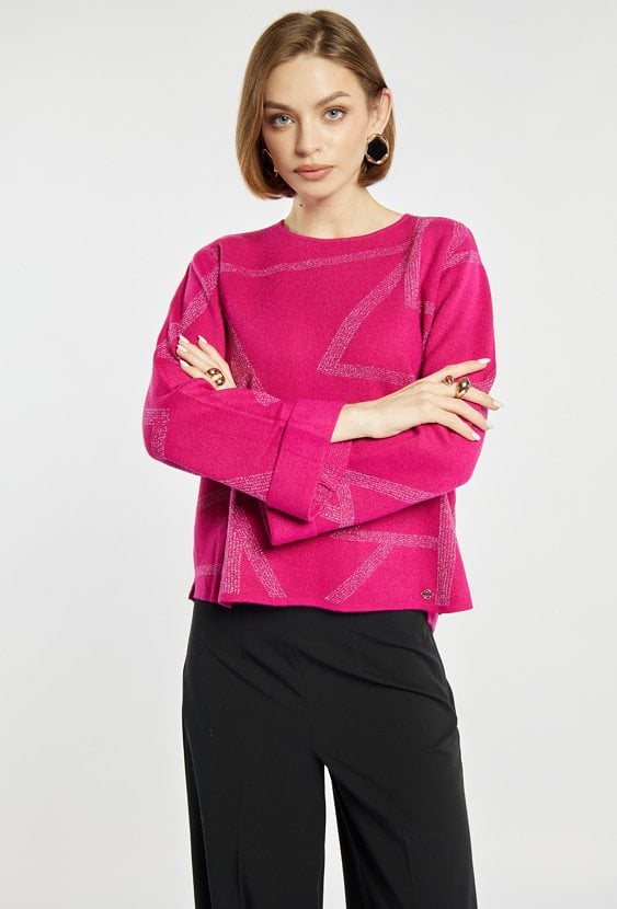 Sweter damski z wiskozą