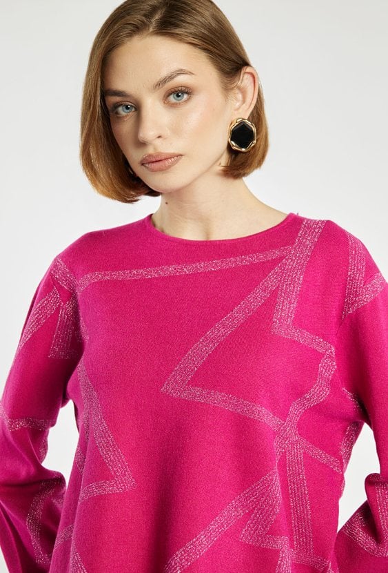 Sweter damski z wiskozą