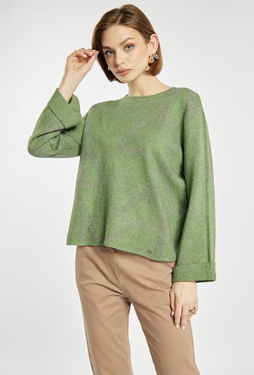 Sweter damski z wiskozą