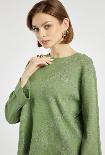 Sweter damski z wiskozą