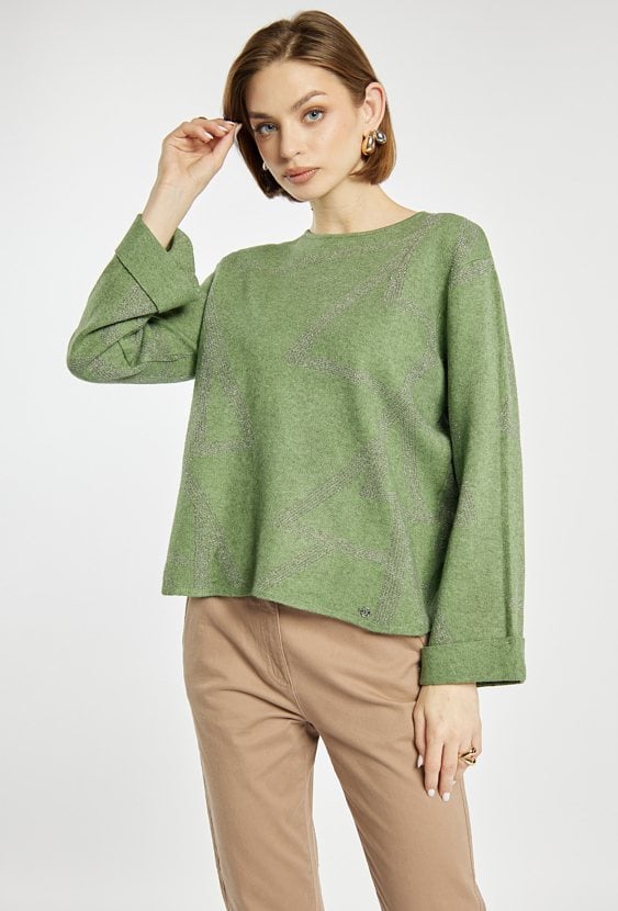 Sweter damski z wiskozą