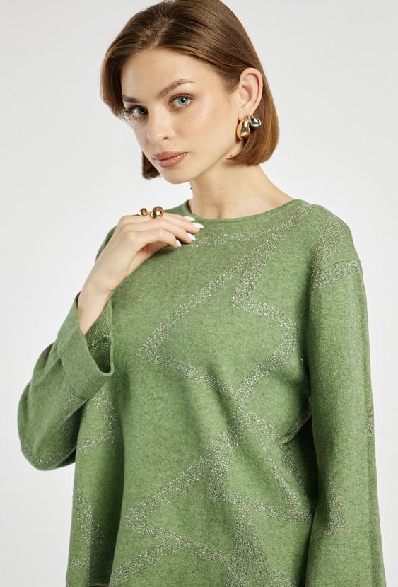 Sweter damski z wiskozą