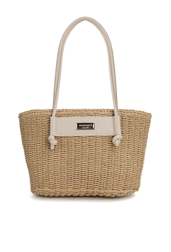 Pleciony koszyk ze ściągaczem