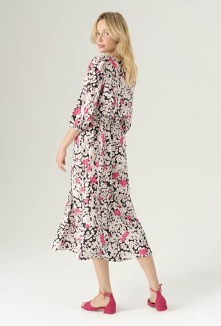 Kopertowa sukienka maxi