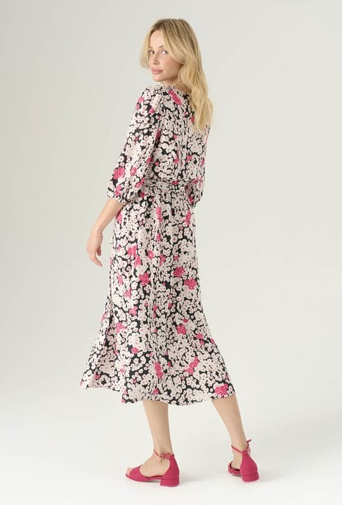 Kopertowa sukienka maxi