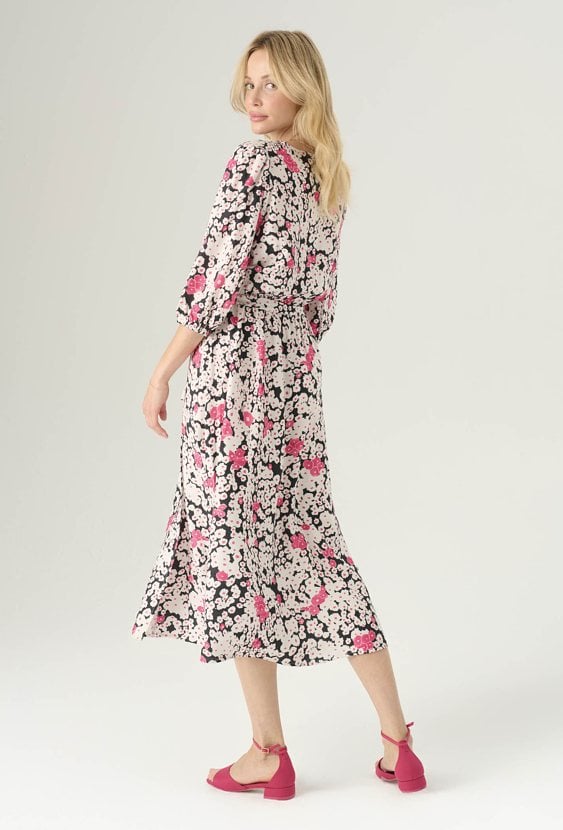 Kopertowa sukienka maxi