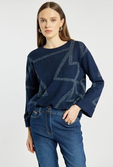 Sweter damski z wiskozą