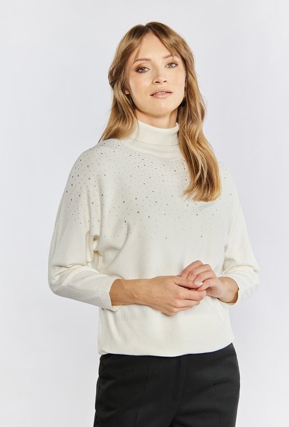 Sweter damski z wiskozy