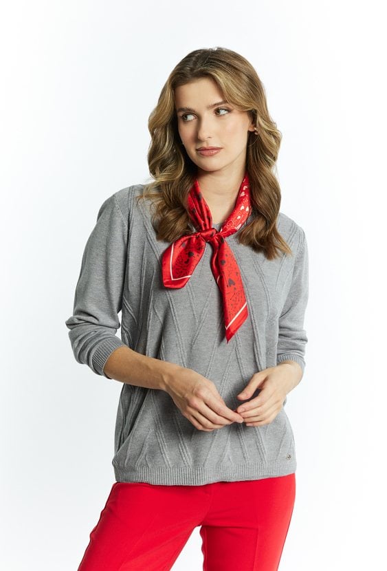 Sweter damski z wiskozy