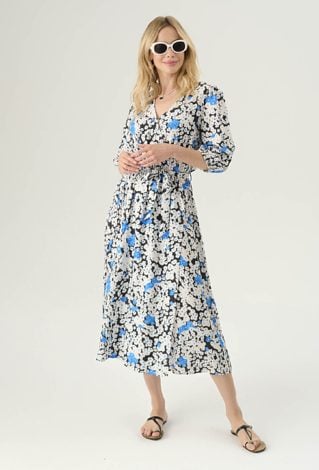 Kopertowa sukienka maxi