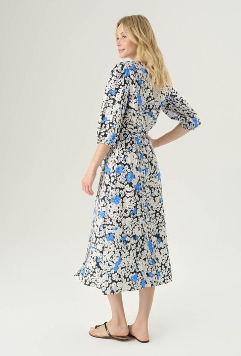 Kopertowa sukienka maxi