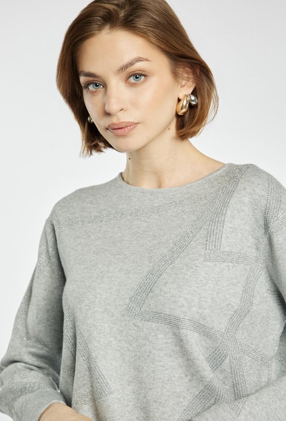 Sweter damski z wiskozą