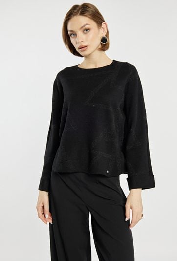 Sweter damski z wiskozą