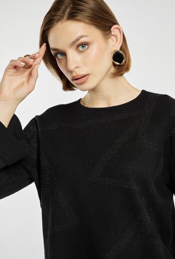 Sweter damski z wiskozą