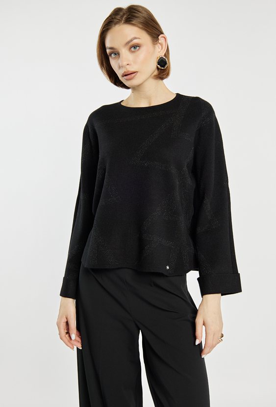 Sweter damski z wiskozą