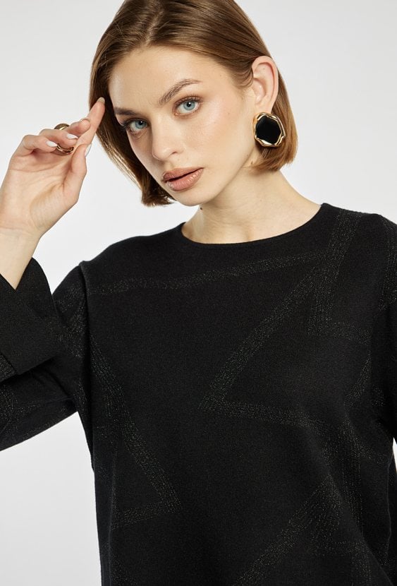 Sweter damski z wiskozą