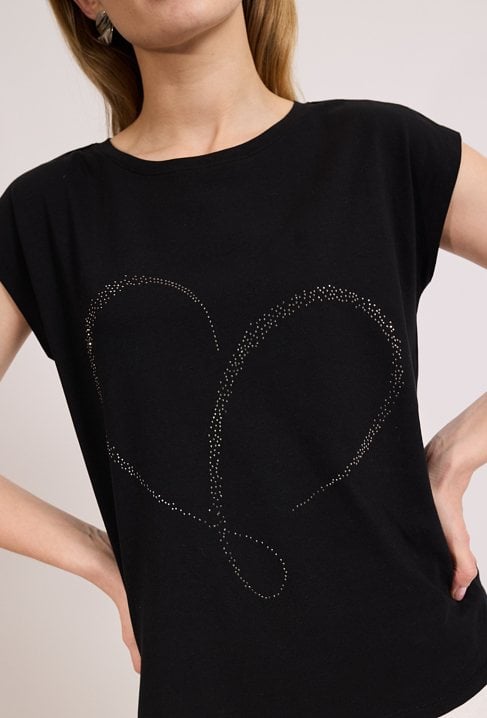 T-shirt z sercem