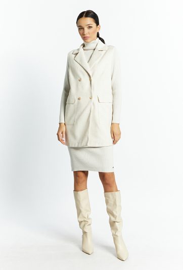 Dwurzędowa kamizelka żakietowa