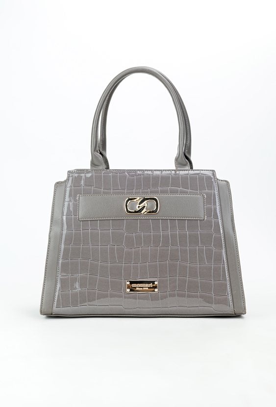 Lakierowa torba damska