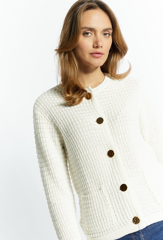 Bawełniany sweter damski