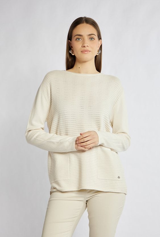 Sweter z kieszonkami