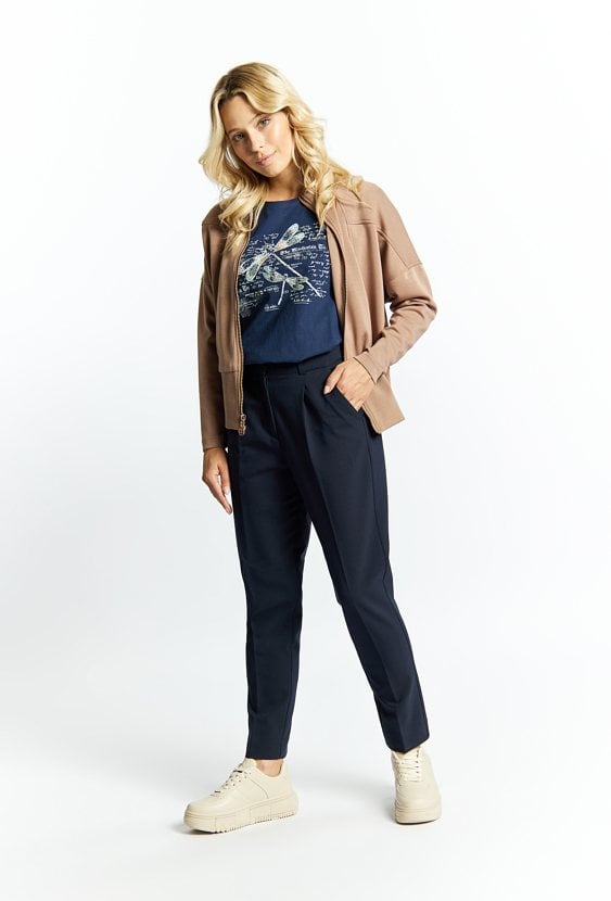 Spodnie z prostą nogawką