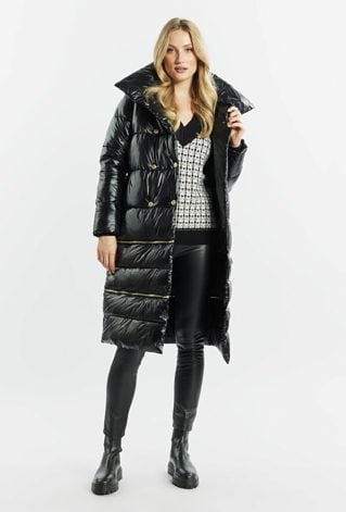 Płaszcz z regulacją długości