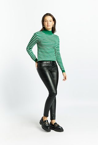 Spodnie damskie woskowane